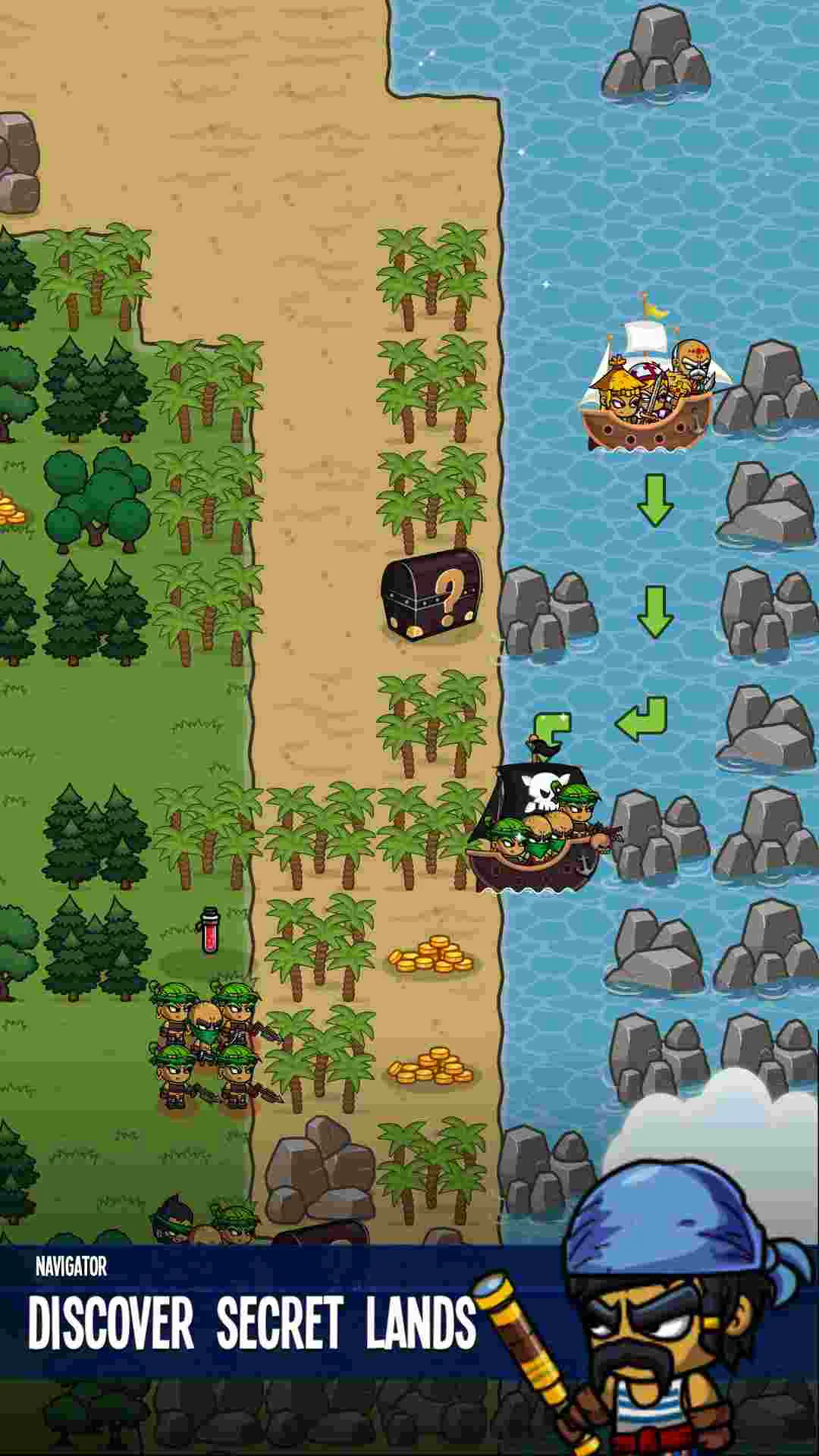 Ảnh 3 của Tải game Five Heroes: The King’s War Mod APK 5.1.3 (Vô Hạn Tiền) Bộ sưu tập anh hùng đa dạng trong Five Heroes: The King's War mod