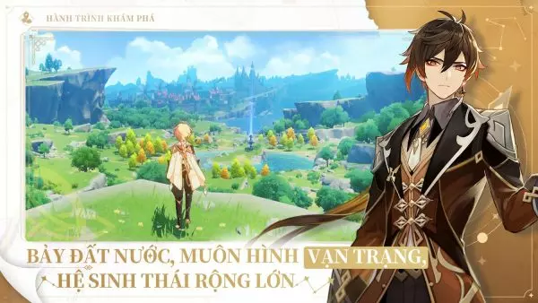 Ảnh 4 của Tải game Genshin Impact MOD APK (Primogems không giới hạn, Mora) Phiêu lưu cùng đồng đội