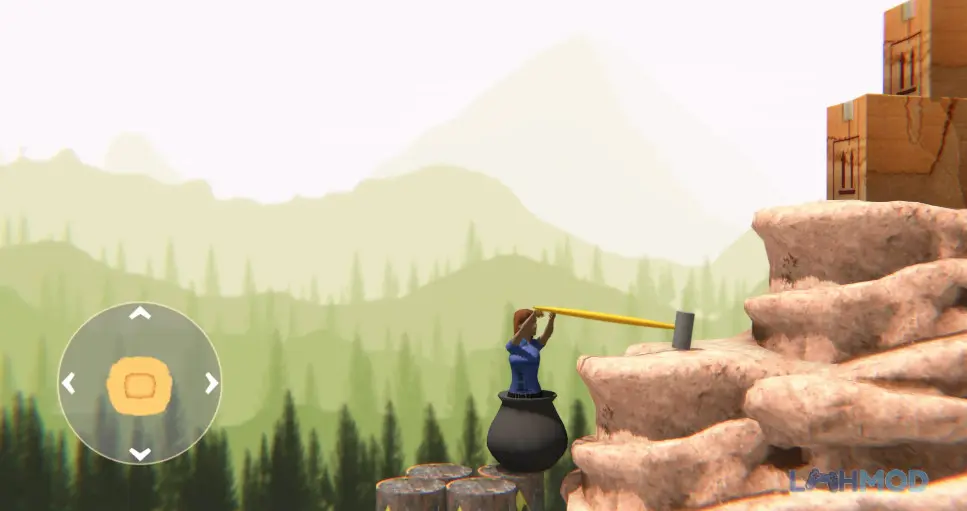 Ảnh 4 của Tải Hammer Climber Man Apk 2.7 cho Android iOs Cảnh quay gameplay từ Hammer Climber Man: Pot Man 3D