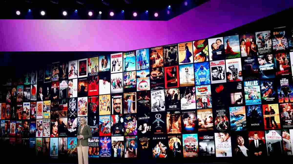 Ảnh 2 của HBO Max Mod APK 53.15.0.3 (Không quảng cáo, Mở khóa Premium) Giao diện HBO Max với các lựa chọn phim và kênh