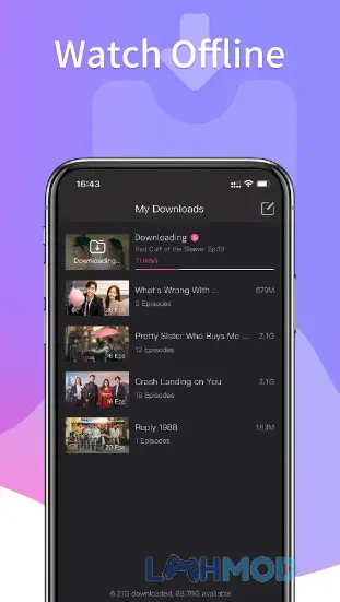 Ảnh 2 của Tải HiTV Apk 2.5.3 cho Android iOS Một cảnh trong phim đang được phát trên HiTV với giao diện người dùng thân thiện