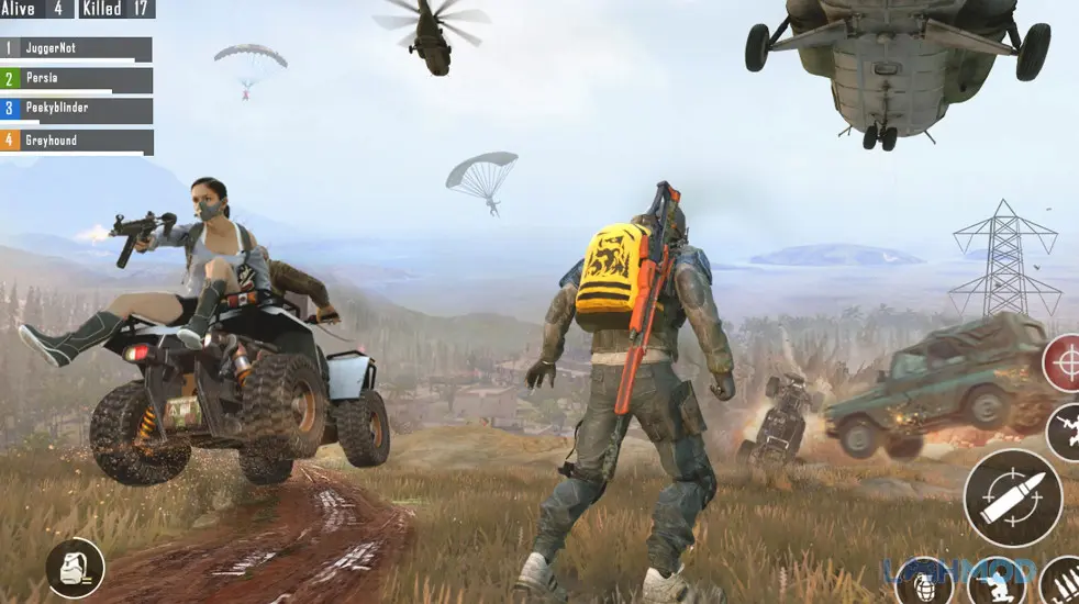 Ảnh 4 của Tải Immortal Squad Shooter Mod Apk 22.12.175 (Vô Hạn Vàng / Bạc) cho Android iOs Cảnh bắn súng hành động mạnh mẽ trong Immortal Squad Shooter