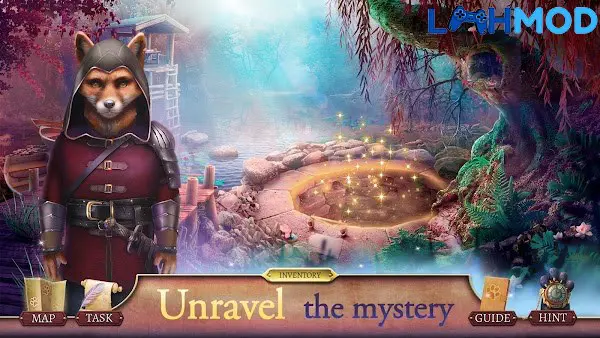 Ảnh 3 của Knight Cats Leaves on the Road MOD APK 1.0.0 (Mở khóa tất cả nội dung) Cảnh mèo hiệp sĩ và đồng đội đang tương tác trong một khu chợ đêm