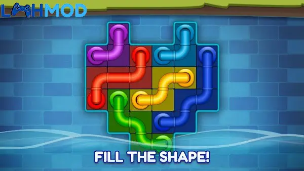 Ảnh 2 của Line Puzzle: Pipe Art APK 23.0102.09 cho Android iOS Giao diện chơi Line Puzzle Pipe Art