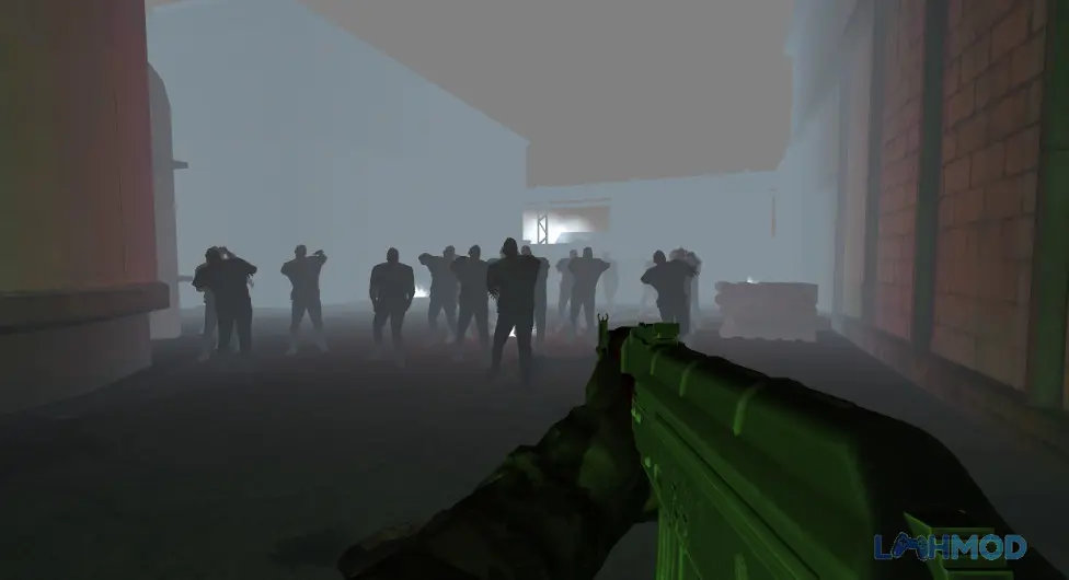 Ảnh 3 của Tải Local Warfare Re Portable Mod Apk 1.7 (Mở khóa vũ khí) cho Android iOs Cảnh chiến đấu cận cảnh trong game Local Warfare Re Portable Mod