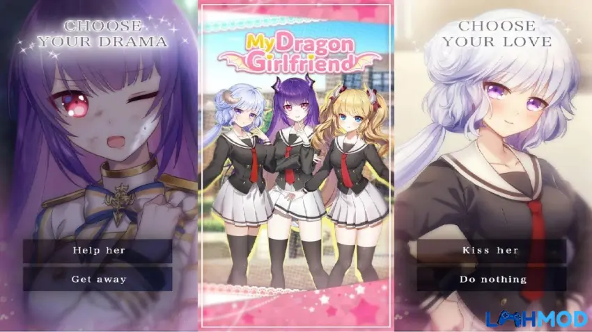 Ảnh 2 của Tải My Dragon Girlfriend: Anime Dating Sim Apk 2.0.1 Nữ chính Alice trong My Dragon Girlfriend Anime Dating Sim