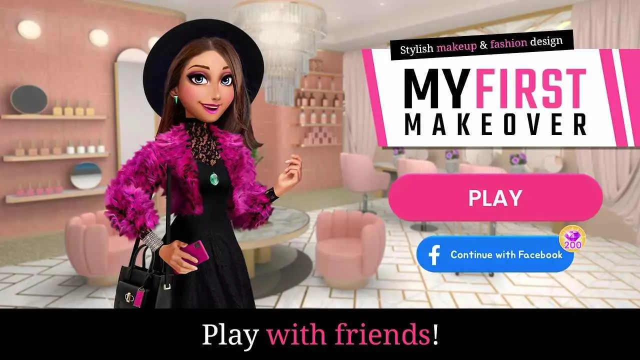 Ảnh 4 của Tải game My First Makeover Mod APK 2.2.0 (Menu, Vô Hạn Tiền) Một phong cách trang điểm hoàn chỉnh trong My First Makeover