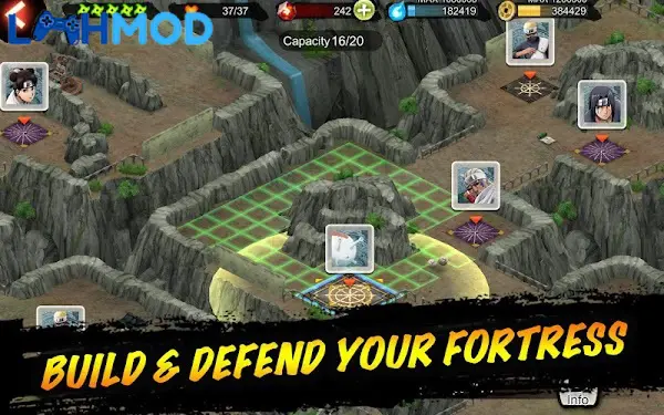 Ảnh 3 của NARUTO X BORUTO NINJA VOLTAGE MOD APK v11.8.1 (Vô hạn tiền) Boruto cùng đồng đội đang thực hiện nhiệm vụ trong game