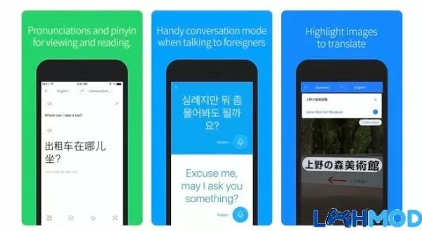 Ảnh 1 của Tải Naver Papago – Al Translator APK 1.9.7 cho Android iOS Naver Papago dịch thuật tức thời bằng giọng nói hoặc văn bản