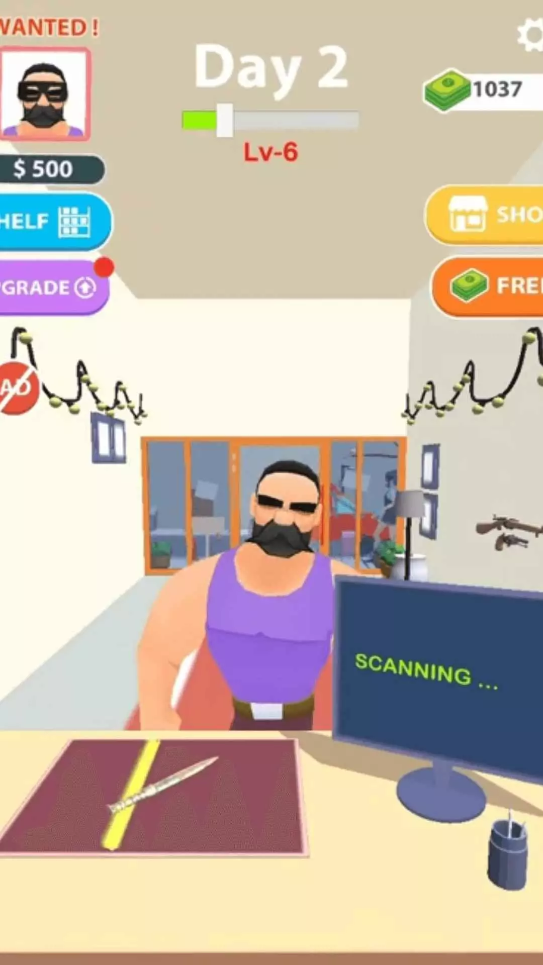 Ảnh 4 của Tải game Pawn Shop Master Mod APK 0.67 (Menu, Vô Hạn Tiền) Người chơi tương tác với vật phẩm trong Pawn Shop Master Mod