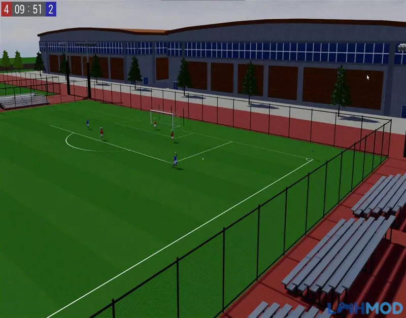 Ảnh 3 của Tải Pro Soccer Online APK v1.2 (Phiên Bản Mới Nhất) Giao diện tùy chỉnh đội hình trong Pro Soccer Online APK