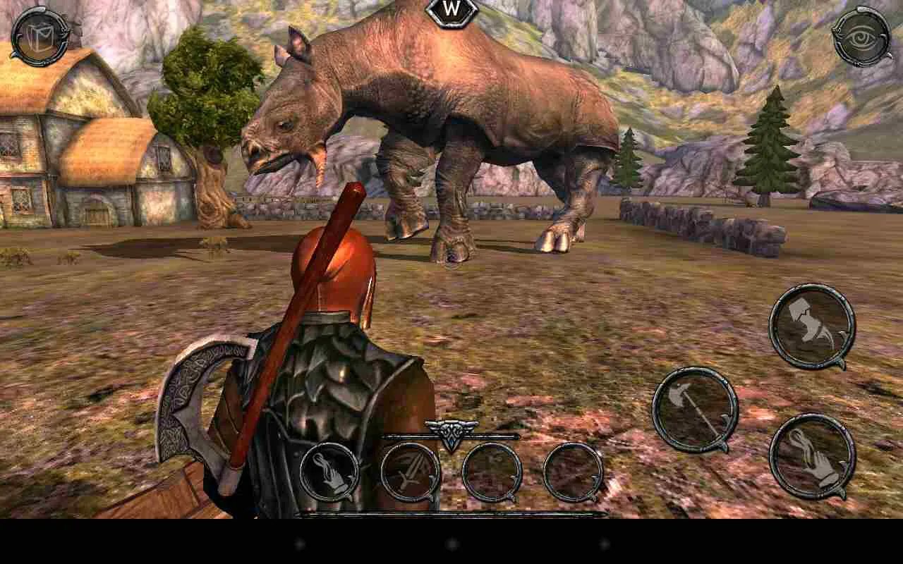 Ảnh 5 của Tải game Ravensword Mod APK 21 (Menu/Bất tử, vô hạn mana, tốc độ) Phong cảnh hùng vĩ trong Ravensword: Shadowlands