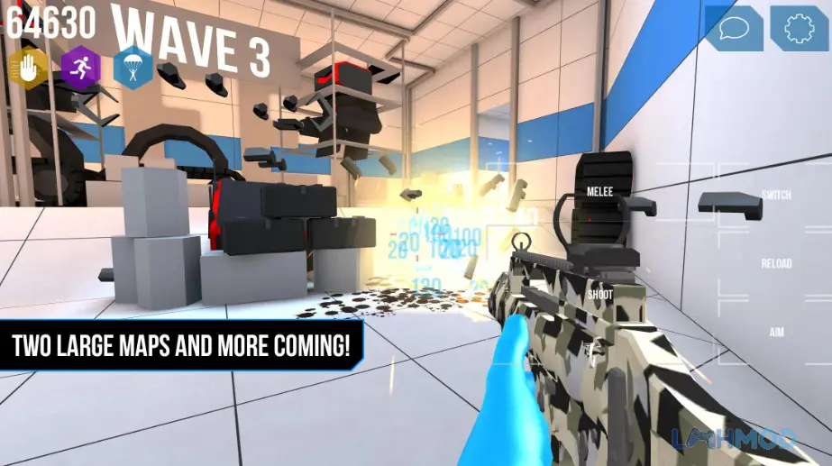 Ảnh 2 của ROBOTS COOP Mod Apk 1.3.0 (Bất tử/Vô hạn đạn) – LMHMOD Chiến đấu trong ROBOTS COOP với robot và đồng đội