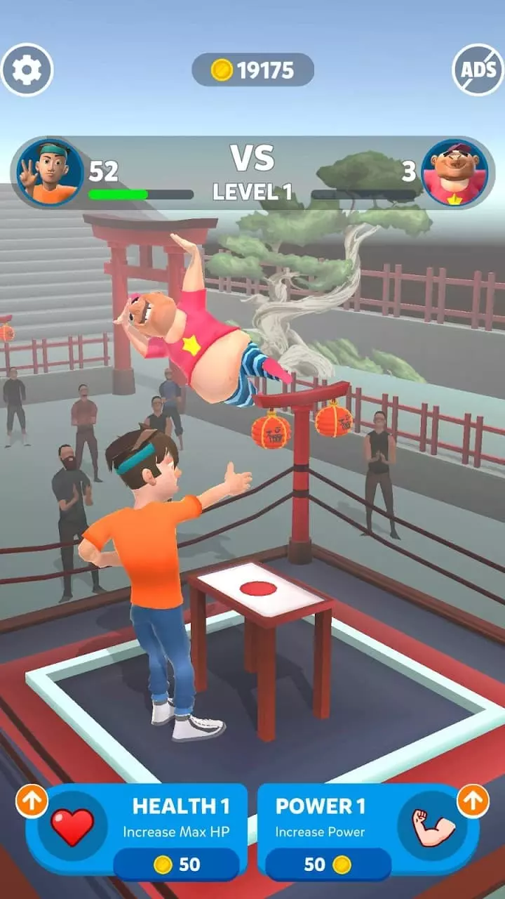 Ảnh 1 của Tải game Slap Kings Mod APK 1.4.1 (Vô hạn coins) Giao diện trò chơi Slap Kings Mod trên điện thoại