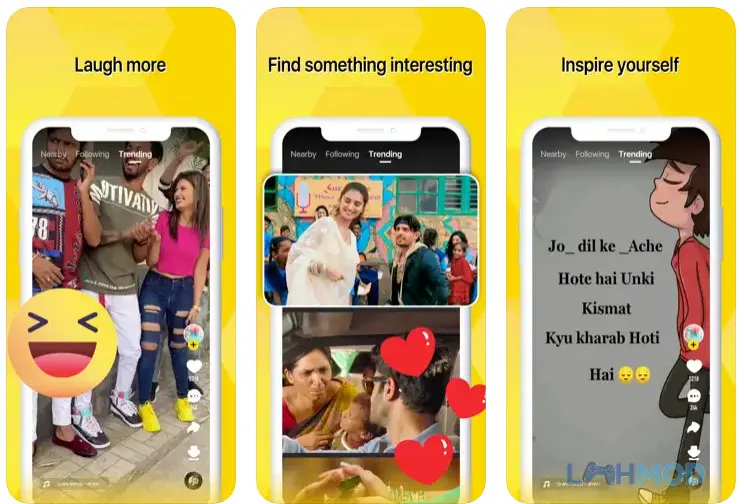 Ảnh 3 của Tải SnackVideo Apk 6.9.20.527805 cho Android iOs Màn hình tạo và chỉnh sửa video trên SnackVideo