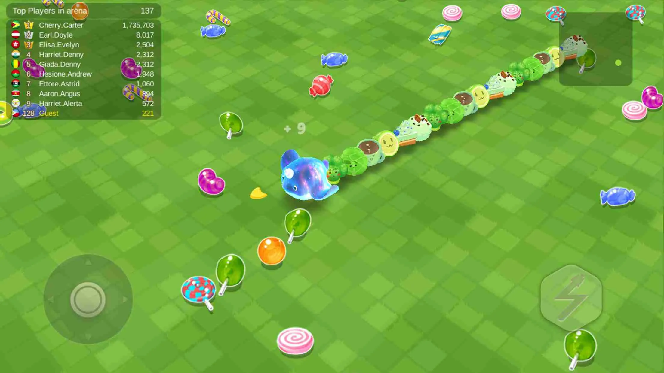Ảnh 3 của Tải game Sweet Crossing Mod APK 1.2.7.2074 (Menu, Vô Hạn Tiền) Động vật dễ thương trong Sweet Crossing mod đang di chuyển trên bản đồ