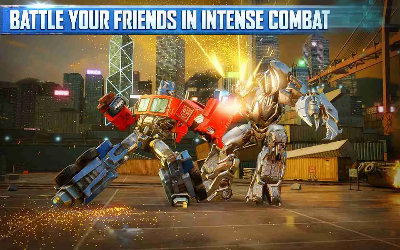 Ảnh 5 của TRANSFORMERS: Forged to Fight Mod APK 9.1.0 (Menu, Sát thương, Skills) Robot chiến đấu cùng đồng đội trong TRANSFORMERS: Forged to Fight