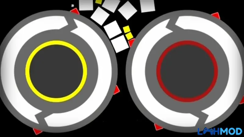 Ảnh 2 của Tải Will it Crush? Mod Apk 1.6.5 (Vô hạn kim cương) Giao diện nâng cấp cỗ máy trong Will it Crush? với các chỉ số speed và power